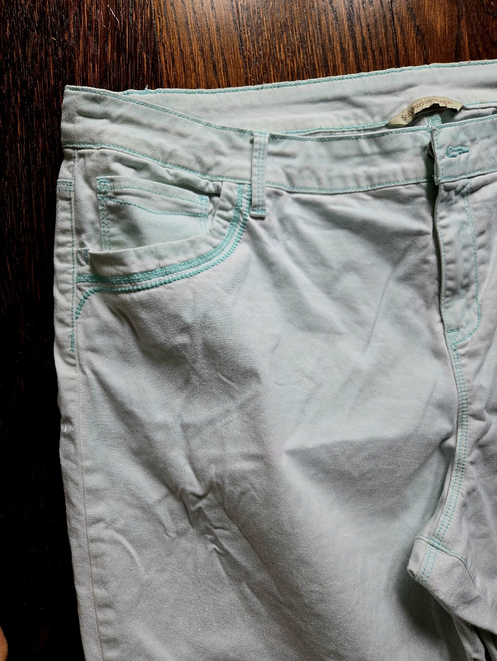 Teal Pants Soft Surroundings Cotton Size XL